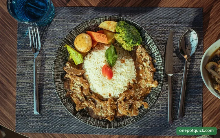 One-Pot Beef Stroganoff — Russian-American recipe, 35 min
