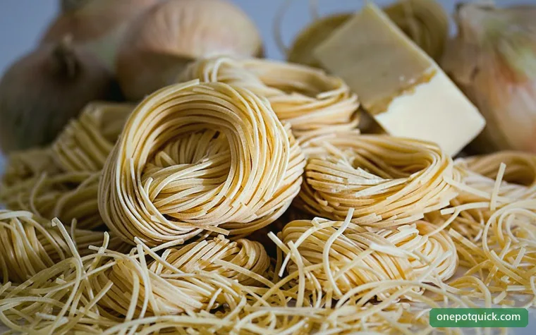 One-Pot French Onion Pasta — French-American recipe, 60 min