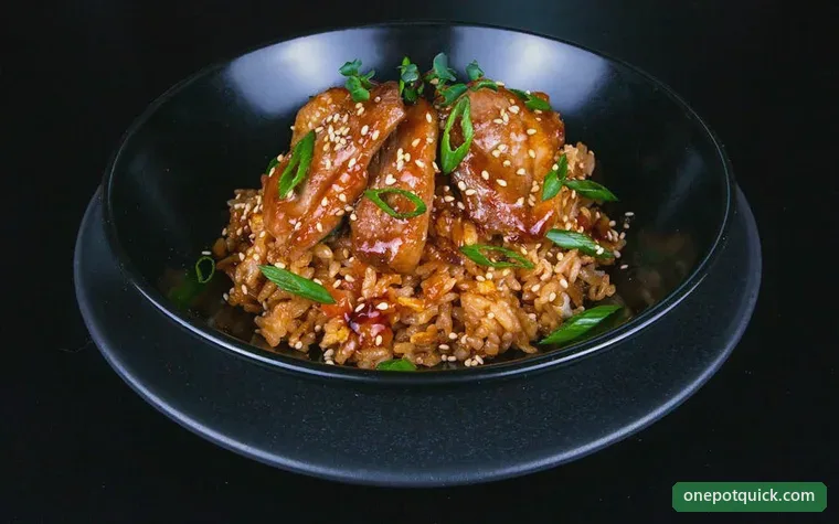 One Pot Teriyaki Chicken Rice — Japanese recipe, 35 min